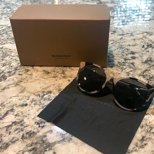 Burberry 55mm Gradient Cat Eye Sunglasses